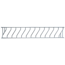 Panneau d'alimentation libre-service oblique - 6 m/12 places