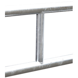 Panneau d'alimentation libre-service extensible 2 lisses - 2/3 m