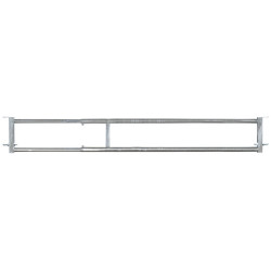 Panneau d'alimentation libre-service extensible 2 lisses - 3/4 m