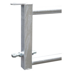 Panneau d'alimentation libre-service extensible 2 lisses - 3/4 m