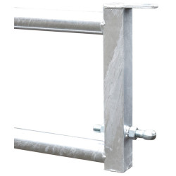 Panneau d'alimentation libre-service extensible 2 lisses - 3/4 m
