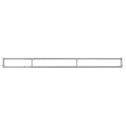 Panneau d'alimentation libre-service extensible 2 lisses - 4/5 m