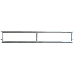 Panneau d'alimentation libre-service 2 lisses Ø 76 mm - 4 m