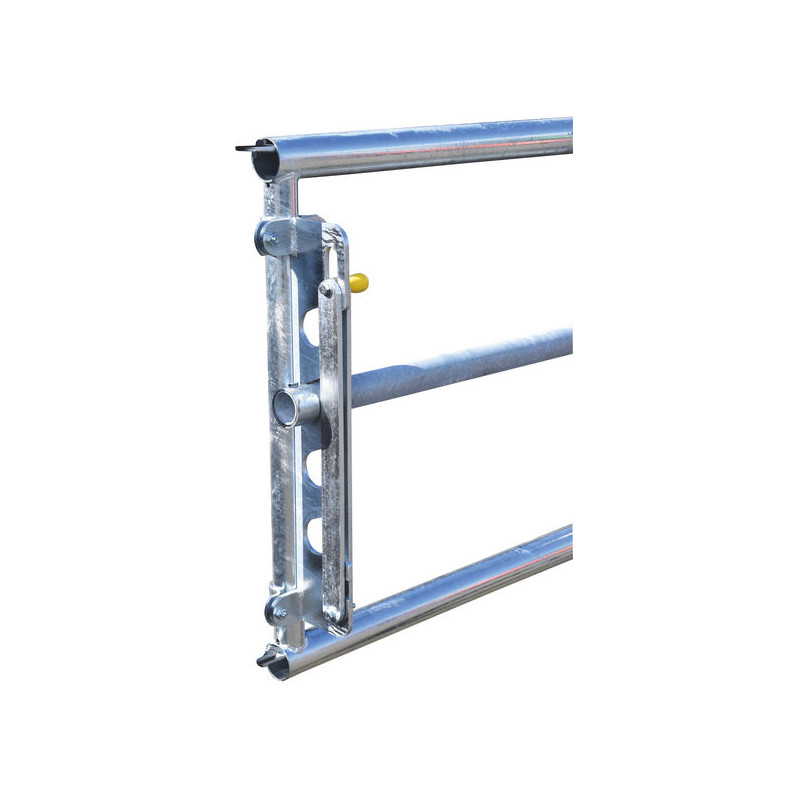 Panneau d'alimentation libre-service 3 lisses Ø 76 mm - 4 m à fermeture rapide