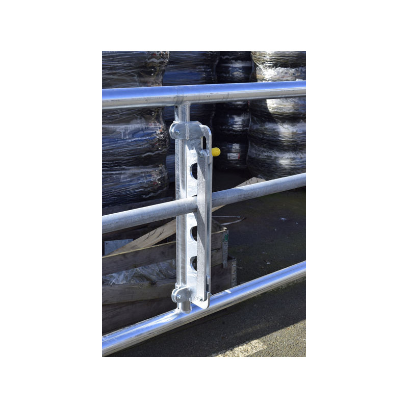 Panneau d'alimentation libre-service 3 lisses Ø 76 mm - 4 m à fermeture rapide