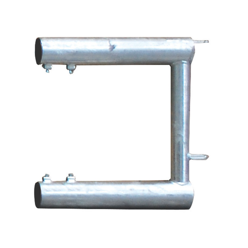 Embout pour panneau d'alimentation libre-service 2 lisses - Ø 76 mm