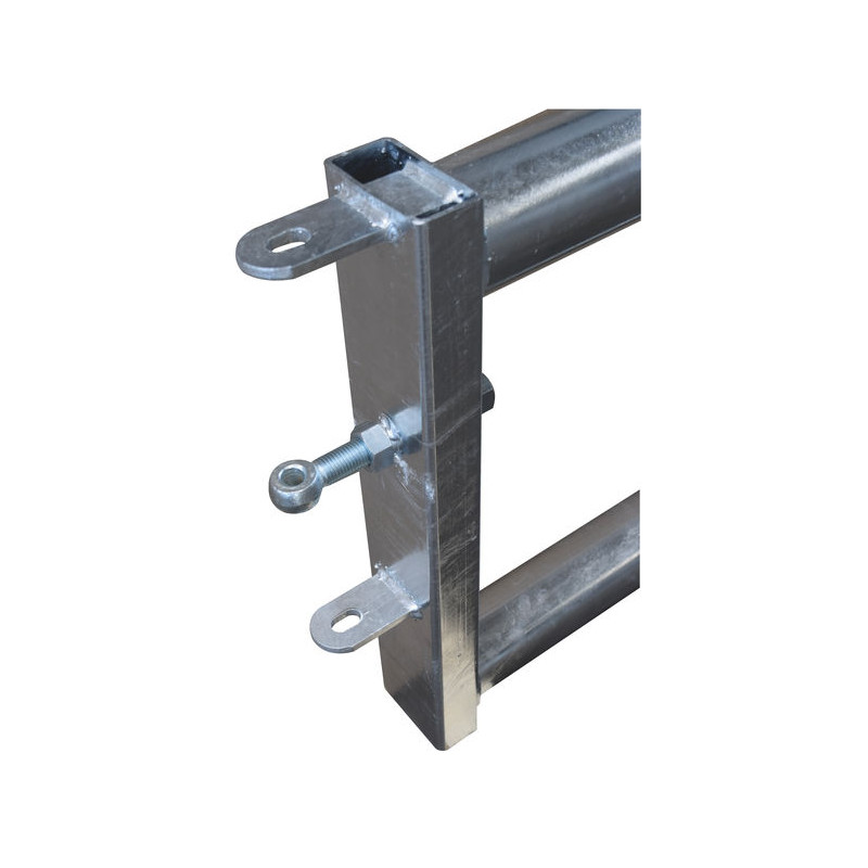 Panneau d'alimentation libre-service 2 lisses Ø 88 mm - 6 m