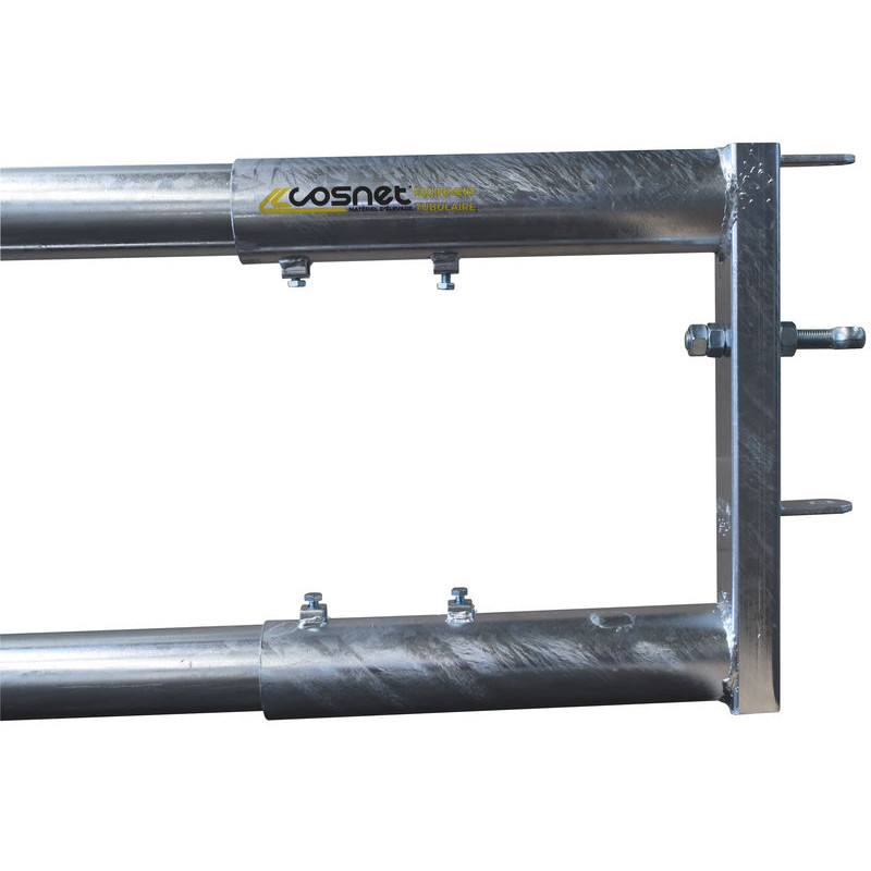 Panneau d'alimentation libre-service 2 lisses Ø 88 mm - 6 m