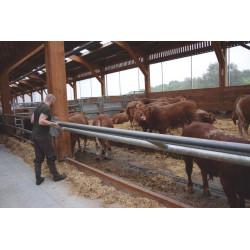 Panneau d'alimentation libre-service 2 lisses Ø 88 mm - 6 m