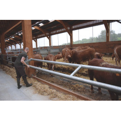 Panneau d'alimentation libre-service 2 lisses Ø 88 mm - 6 m