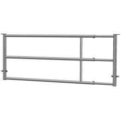 Embout avant panneau 3 lisses pour barrière de stabulation