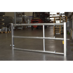 Barrière 3 lisses extensible Ø 60 mm H. 0,79 m - 2/3 m Barrière 3 lisses extensible Ø 60 mm H. 0,79 m - 2/3 m