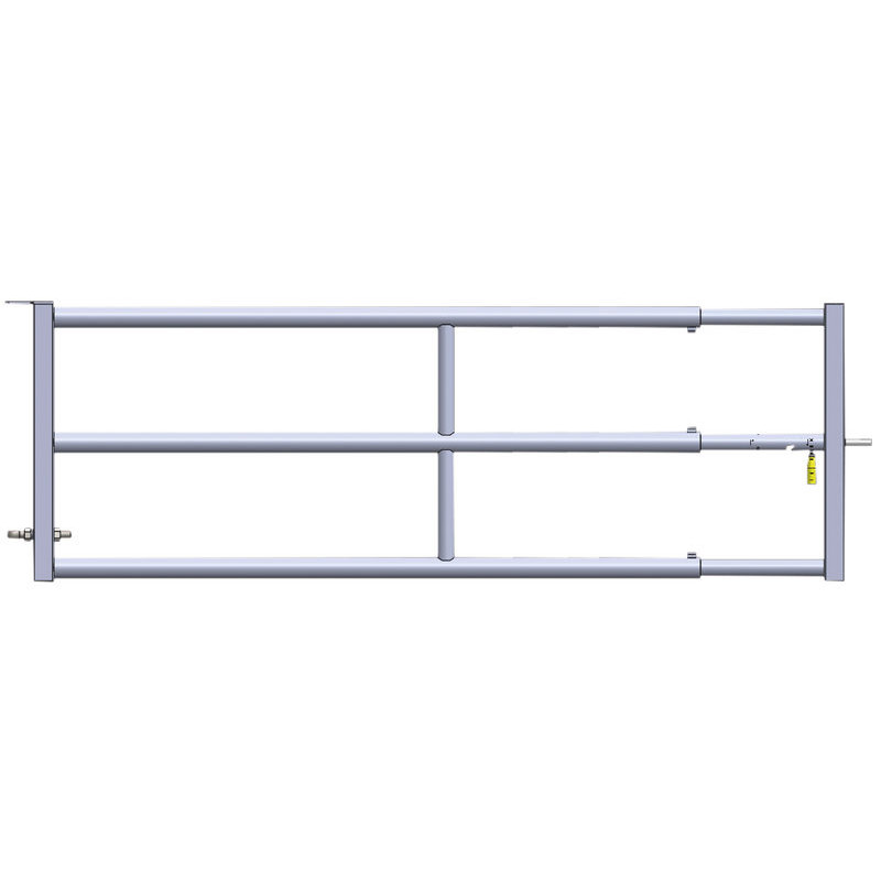 Barrière 3 lisses extensible Ø 60 mm H. 0,79 m pour passage robot racleur - 3/4 m Barrière 3 lisses extensible Ø 60 mm H. 0,79 m pour passage robot racleur - 3/4 m