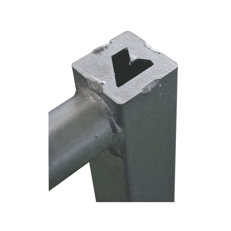 Panneau 3 lisses extensible Ø 60 mm H. 0,79 m pour passage robot racleur - 2/3 m