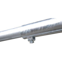 Panneau 3 lisses extensible Ø 60 mm H. 0,79 m pour passage robot racleur - 2/3 m