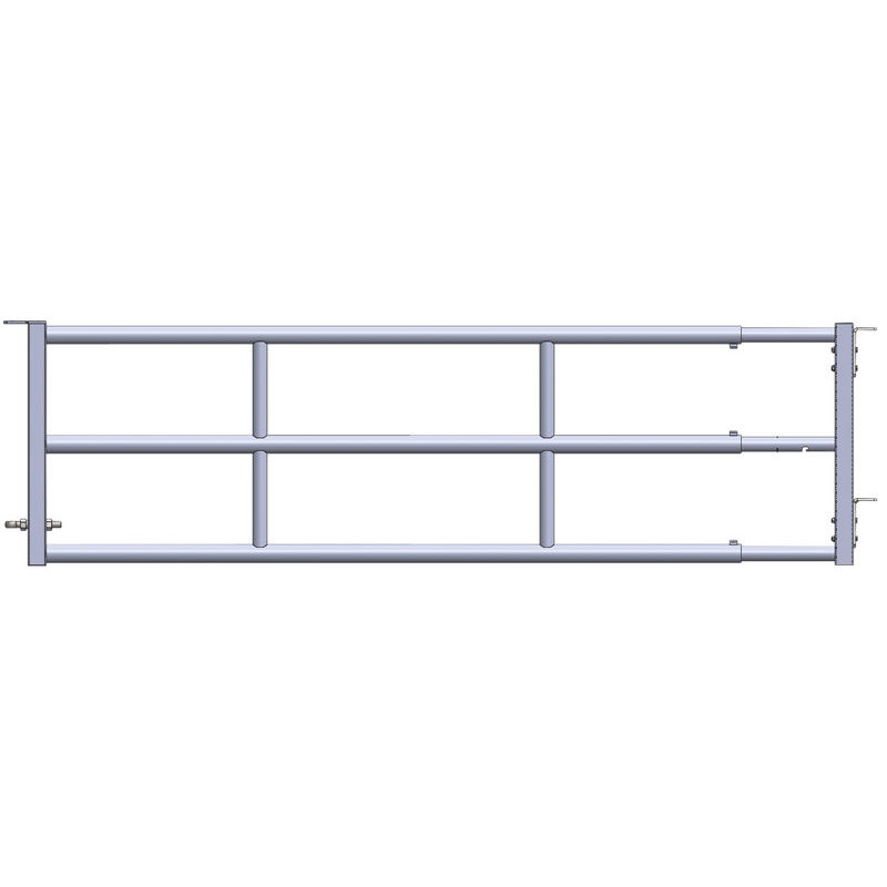 Panneau 3 lisses extensible Ø 60 mm H. 0,79 m pour passage robot racleur - 4/5 m Panneau 3 lisses extensible Ø 60 mm H. 0,79 m pour passage robot racleur - 4/5 m