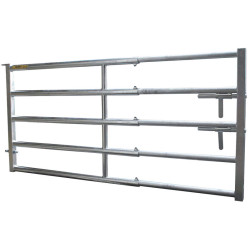 Embout arrière 5 lisses pour barrière de stabulation 0,90/2 m Embout arrière 5 lisses pour barrière de stabulation 0,90/2 m