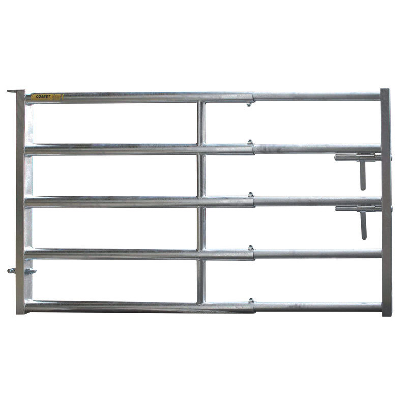 Embout arrière 5 lisses pour barrière de stabulation 0,90/2 m Embout arrière 5 lisses pour barrière de stabulation 0,90/2 m