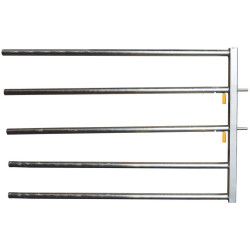 Embout avant 5 lisses Ø 48,3 mm avec 2 verrous automatiques easylock