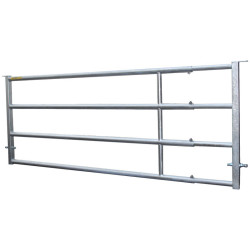 Embout arrière 4 lisses pour barrière de stabulation 2/3 m Embout arrière 4 lisses pour barrière de stabulation 2/3 m