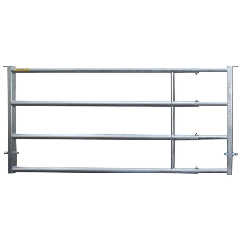 Embout arrière 4 lisses pour barrière de stabulation 2/3 m Embout arrière 4 lisses pour barrière de stabulation 2/3 m