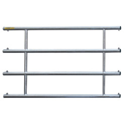 Module extensible 4 lisses- long. 1 m pour barrière