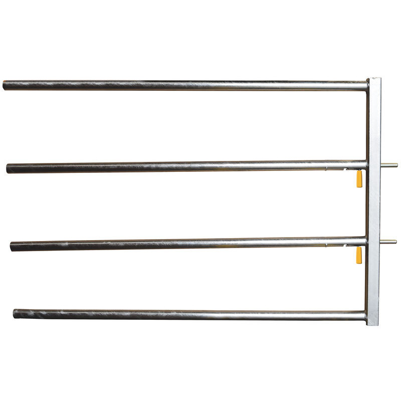 Embout avant 4 lisses Ø 48,3 mm avec 2 verrous automatiques easylock Embout avant 4 lisses Ø 48,3 mm avec 2 verrous automatiques easylock
