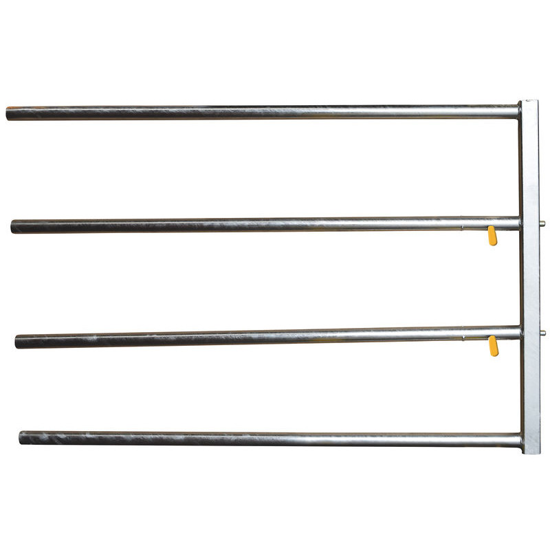 Embout avant 4 lisses Ø 48,3 mm avec 2 verrous automatiques easylock Embout avant 4 lisses Ø 48,3 mm avec 2 verrous automatiques easylock