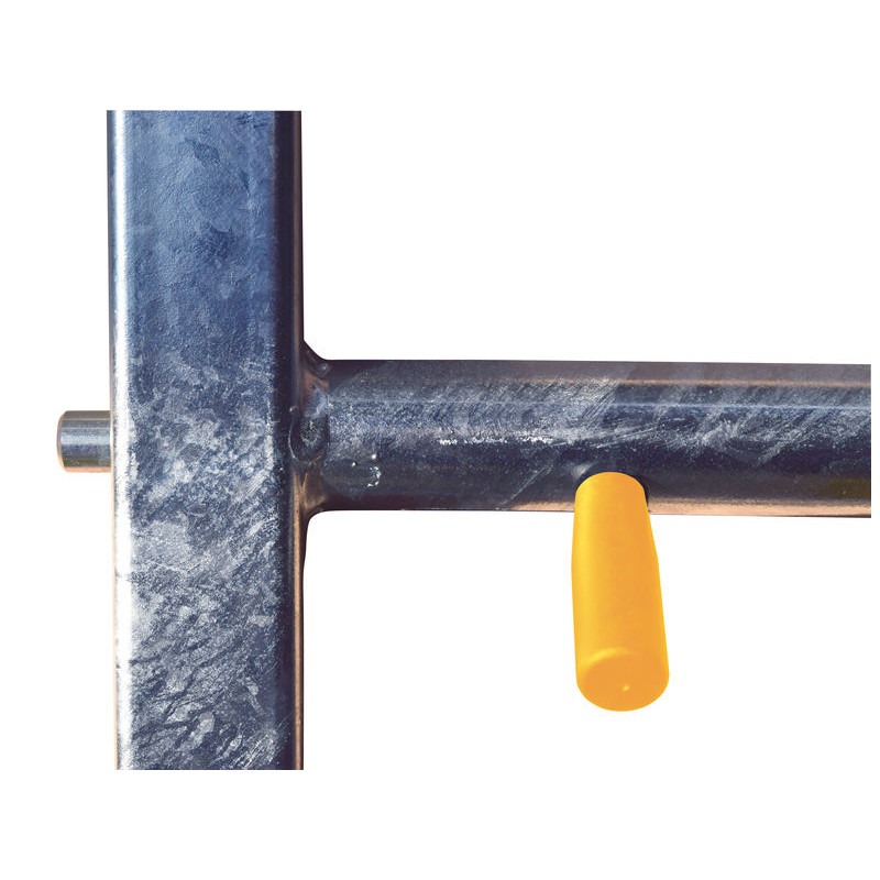 Embout avant 4 lisses Ø 48,3 mm avec 2 verrous automatiques easylock Embout avant 4 lisses Ø 48,3 mm avec 2 verrous automatiques easylock