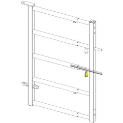 Portillon extensible 0,895/1,33 m Portillon extensible 0,895/1,33 m