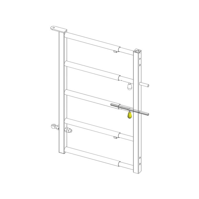 Portillon extensible 0,895/1,33 m Portillon extensible 0,895/1,33 m