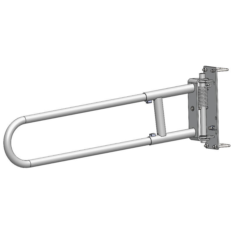 Portillon 2 lisses extensible anti-retour pour passage d'animaux ou couloir Portillon 2 lisses extensible anti-retour pour passage d'animaux ou couloir