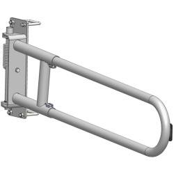 Portillon 2 lisses extensible anti-retour pour passage d'animaux ou couloir Portillon 2 lisses extensible anti-retour pour passage d'animaux ou couloir
