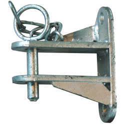Chape de fixation simple rallongée