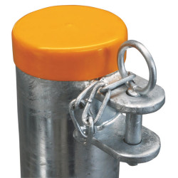 Bouchon d'étanchéité pour poteau rond Ø 102 mm