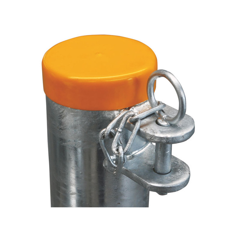Bouchon d'étanchéité pour poteau rond Ø 102 mm