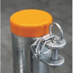 Bouchon d'étanchéité pour poteau rond Ø 102 mm