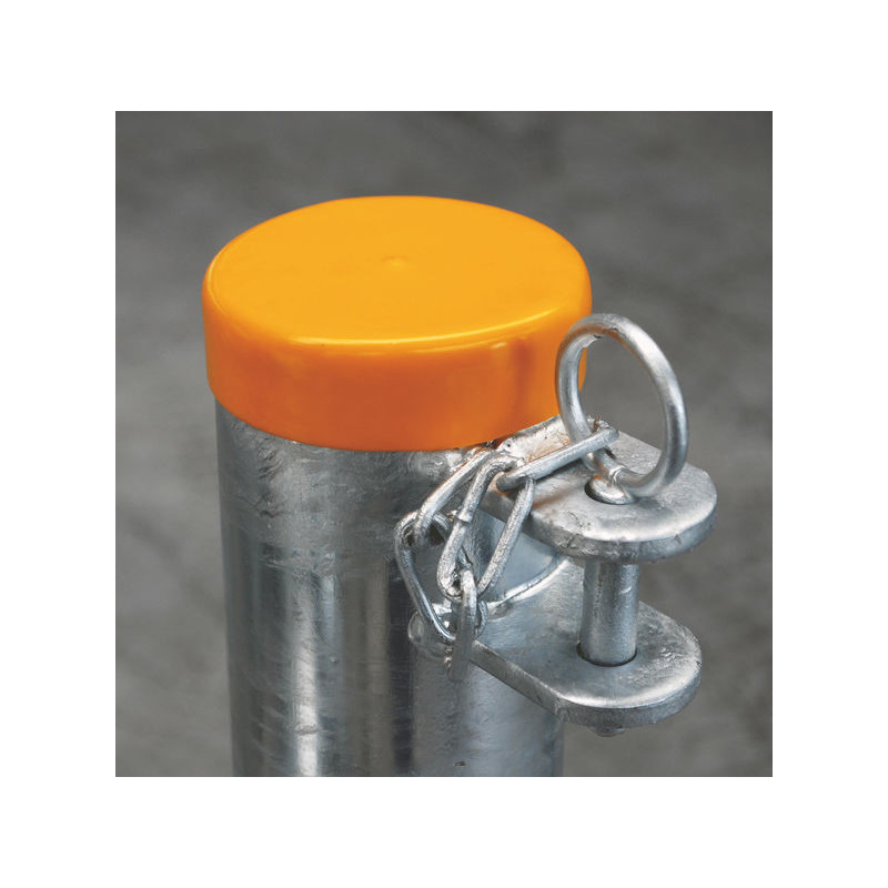 Bouchon d'étanchéité pour poteau rond Ø 102 mm