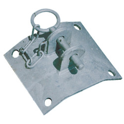 Chape de fixation simple pour buse