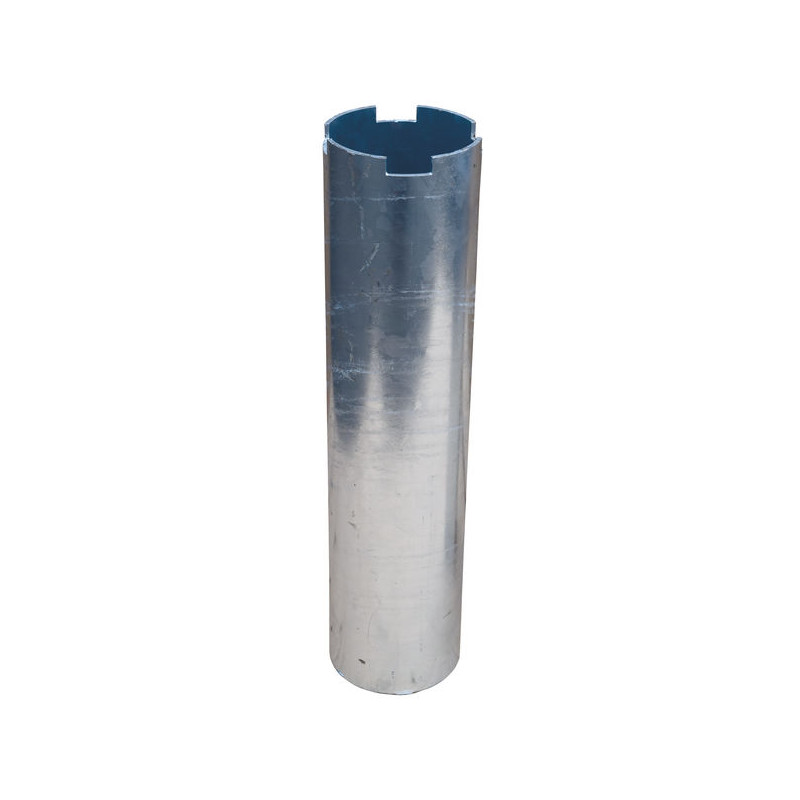 Douille ronde acier pour poteau rond Ø 102 mm