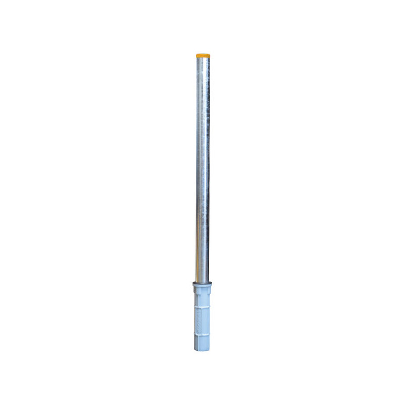 Douille ronde PE pour poteau rond Ø 102 mm