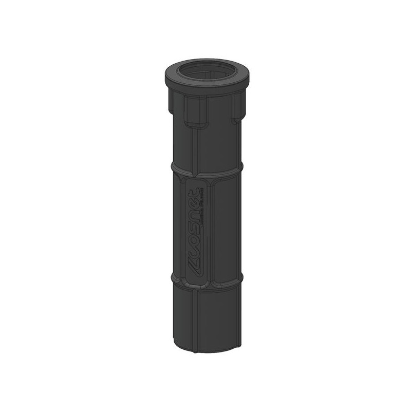 Douille ronde PE pour poteau rond Ø 102 mm