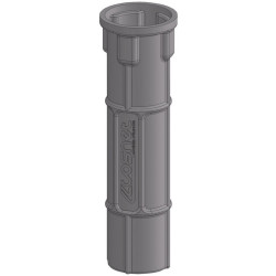 Douille ronde PE pour poteau rond Ø 102 mm