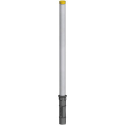 Douille ronde PE pour poteau rond Ø 102 mm