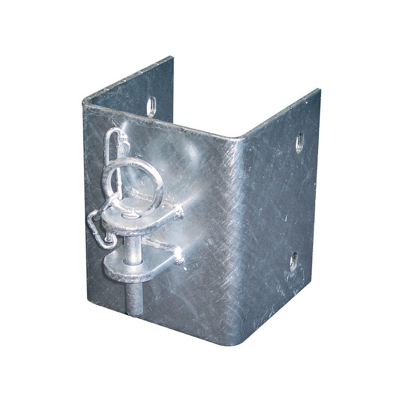 Chape de fixation pour bout de mur - larg. 154 mm