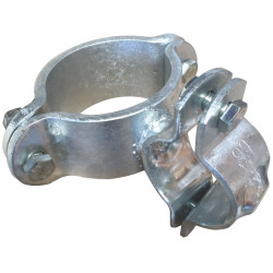 Bride Ø 102 mm pour fixation de tube Ø 60,3 mm