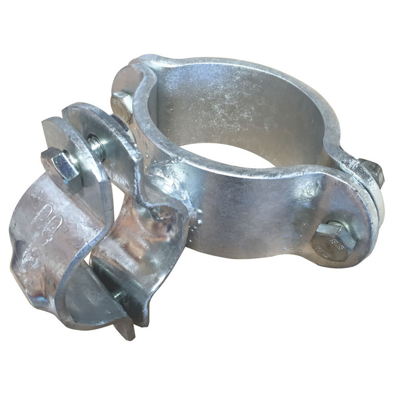 Bride pour fixation de tube Ø 76,1 mm