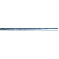 Barre métallique galvanisée 6 m x Ø 76,1 mm