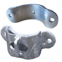 1/2 Bride "EASYLOCK" pour poteau Ø 102 mm