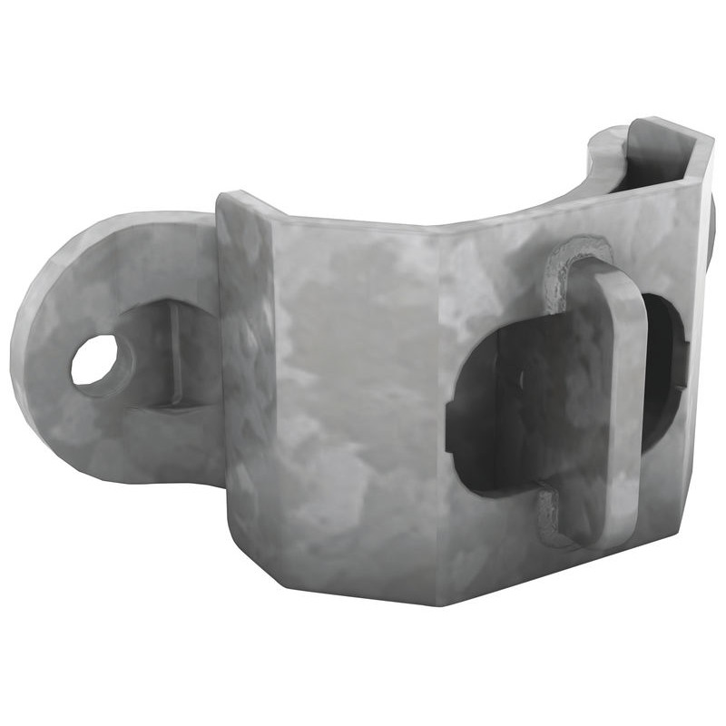 1/2 Bride "EASYLOCK" pour poteau Ø 102 mm